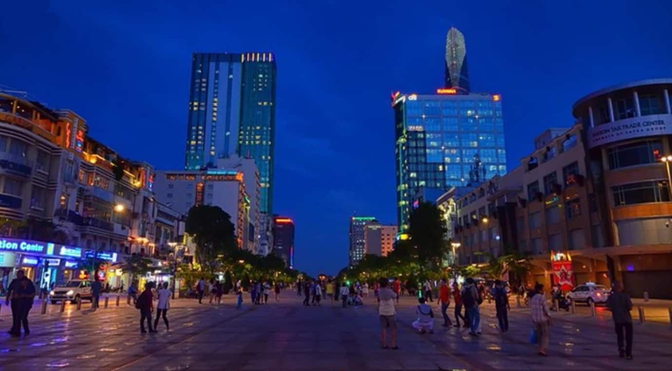Phố đi bộ Nguyễn Huệ - TP.HCM