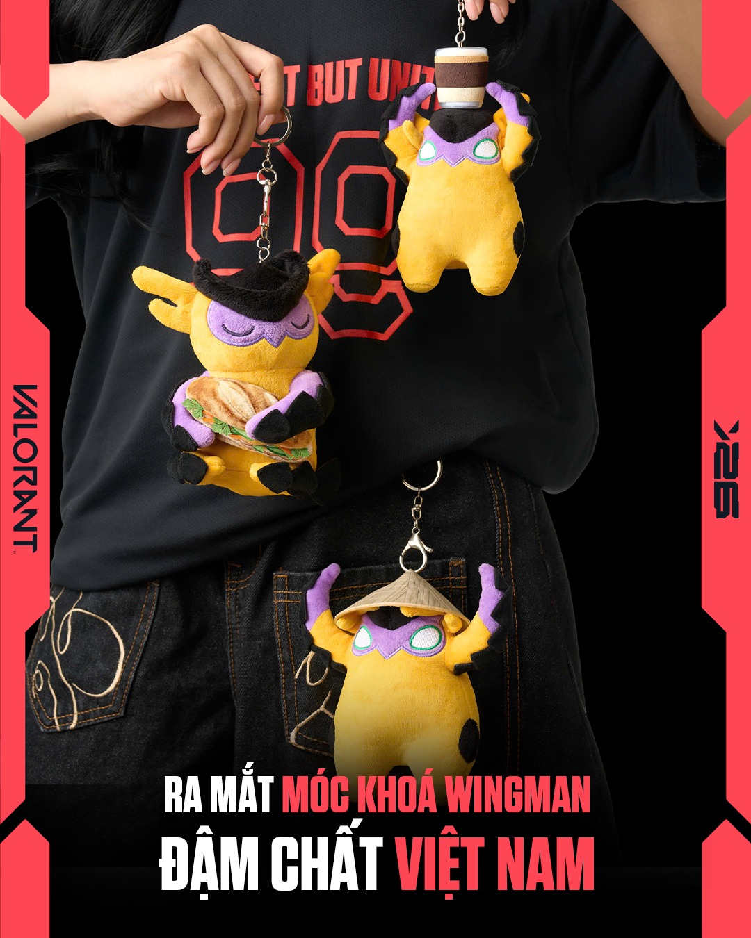 Ra mắt bộ móc khoá Wingman đậm chất Vietnamese